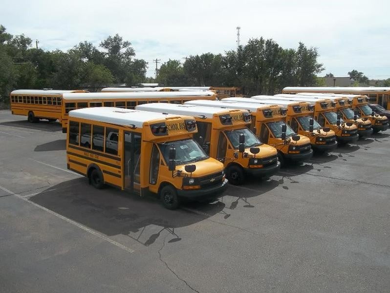School Bus Lot